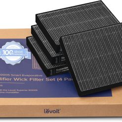 Levoit Superior 6000S Smart Evaporative Humidifier Replacement Filters (4-Pack)